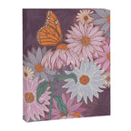 Monarch Butterfly and Wildflowers Canvas Print Gallery Image 8
