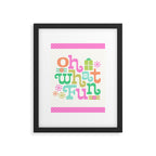 Oh What Fun Framed Art Print Gallery Image 6