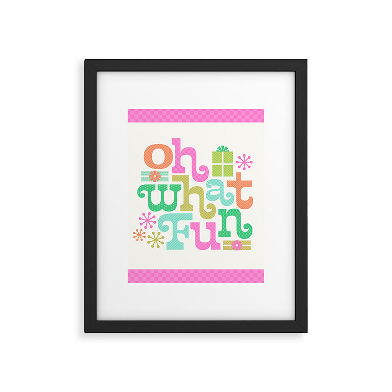 Oh What Fun Framed Art Print Gallery Image 6