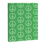 Peace Symbols - Green Canvas Print Gallery Image 8