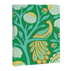 Peacock Dreams - Electric Green Canvas Print Gallery Image 6