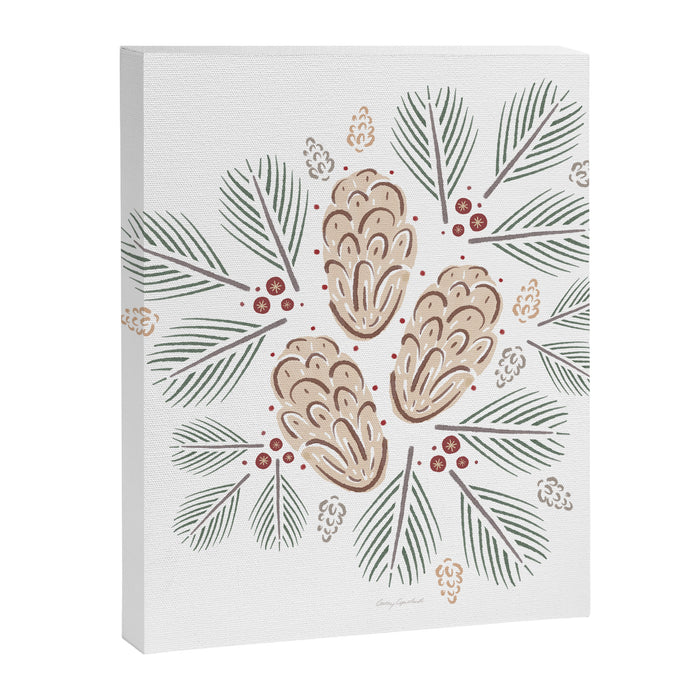 Pinecones and Pine needles Canvas Print Gallery Image 1