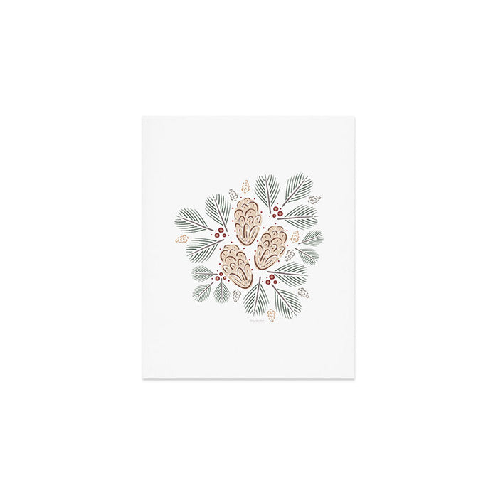 Pinecones and Pine needles Art Print Gallery Image 1
