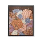 Pumpkin Harvest Framed Canvas Print Gallery Image 8