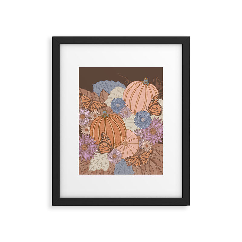 Pumpkin Harvest Framed Art Print Gallery Image 6