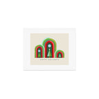 Rainbow Christmas Arches Art Print Gallery Image 1