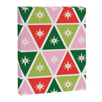 Retro Christmas Triangles Canvas Print Gallery Image 6