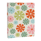 Retro Pinwheel Snowflakes - Holiday Colors Canvas Print Gallery Image 8