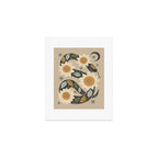 Snake and Sunflowers - Harvest Colors Art Print Gallery Image 1