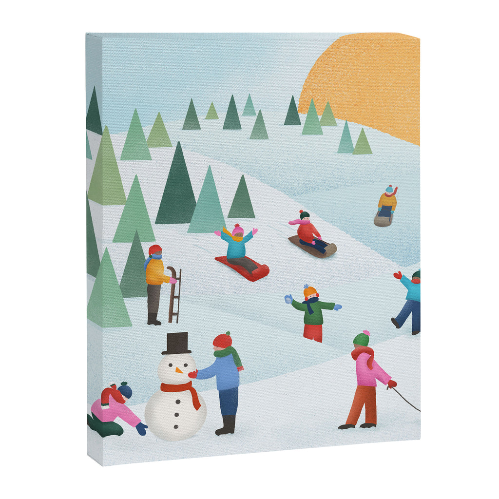 Snow Day Canvas Print Gallery Image 8