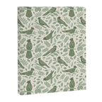 Song Birds - Green Canvas Print Gallery Image 8