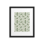 Song Birds - Green Framed Art Print Gallery Image 6