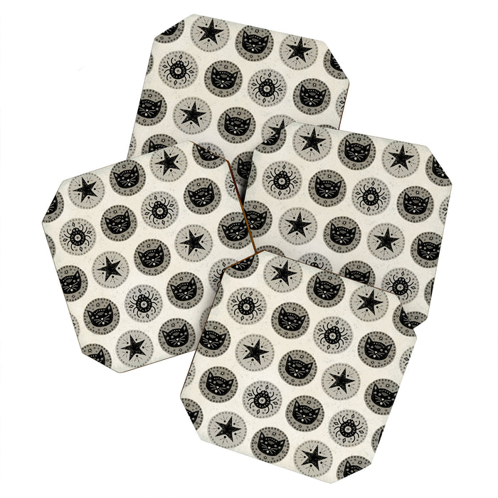 Star Cat | Halloween Neutral Coaster Gallery Image 1