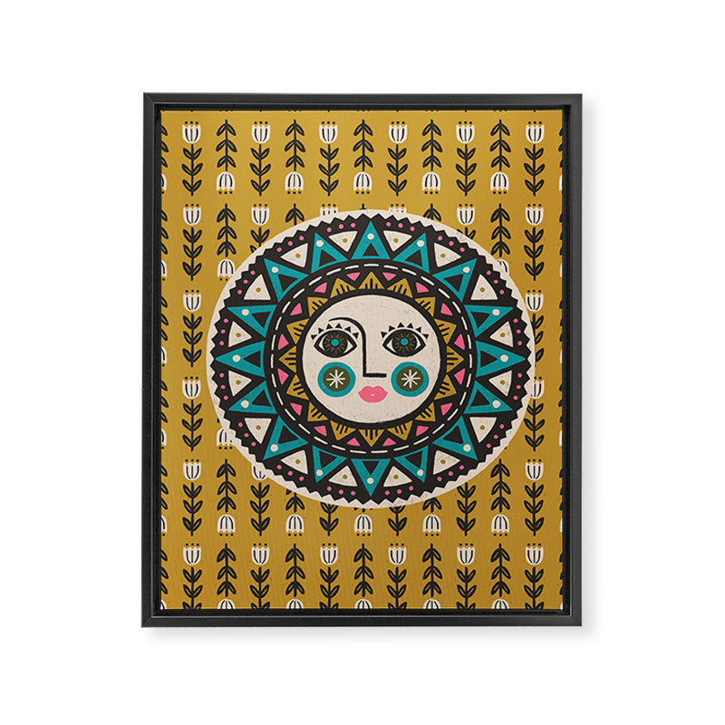 Sunshine & Flowers Framed Canvas Print Gallery Image 8