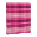 Tartan Plaid - Peppermint Pink Canvas Print Gallery Image 8