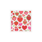 Valentine's Day Hearts - Red Pink and Green Art Print Gallery Image 1