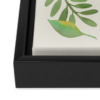 Watercolor Leaves II Framed Canvas Print Gallery Image 3