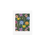 Wildflower Garden - Dark Art Print Gallery Image 1