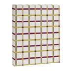 Windowpane Plaid - Olive Green and Burgundy Canvas Print Gallery Image 8