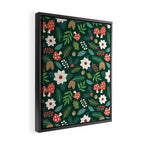 Woodland Holiday Botanicals Framed Canvas Print Gallery Image 2