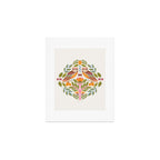 Woodland Owls - Multi-colored Art Print Gallery Image 1