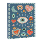 Written in the Stars | Milagros Hearts & Stars Canvas Print Gallery Image 8