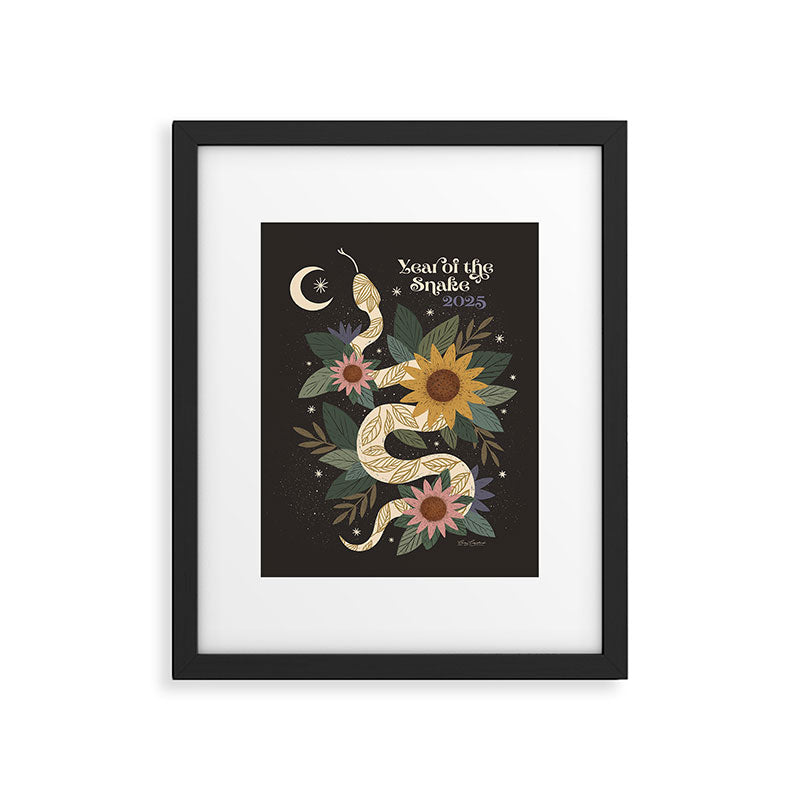 Year of the Snake 2025 - Black Framed Art Print Gallery Image 6