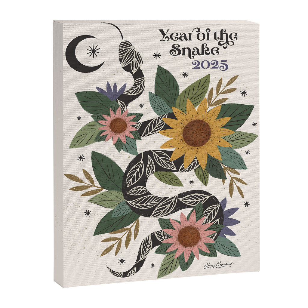Year of the Snake 2025 - Cream Canvas Print Gallery Image 6