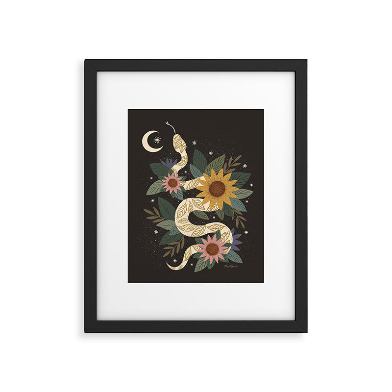Year of the Snake - Black Framed Art Print Gallery Image 6