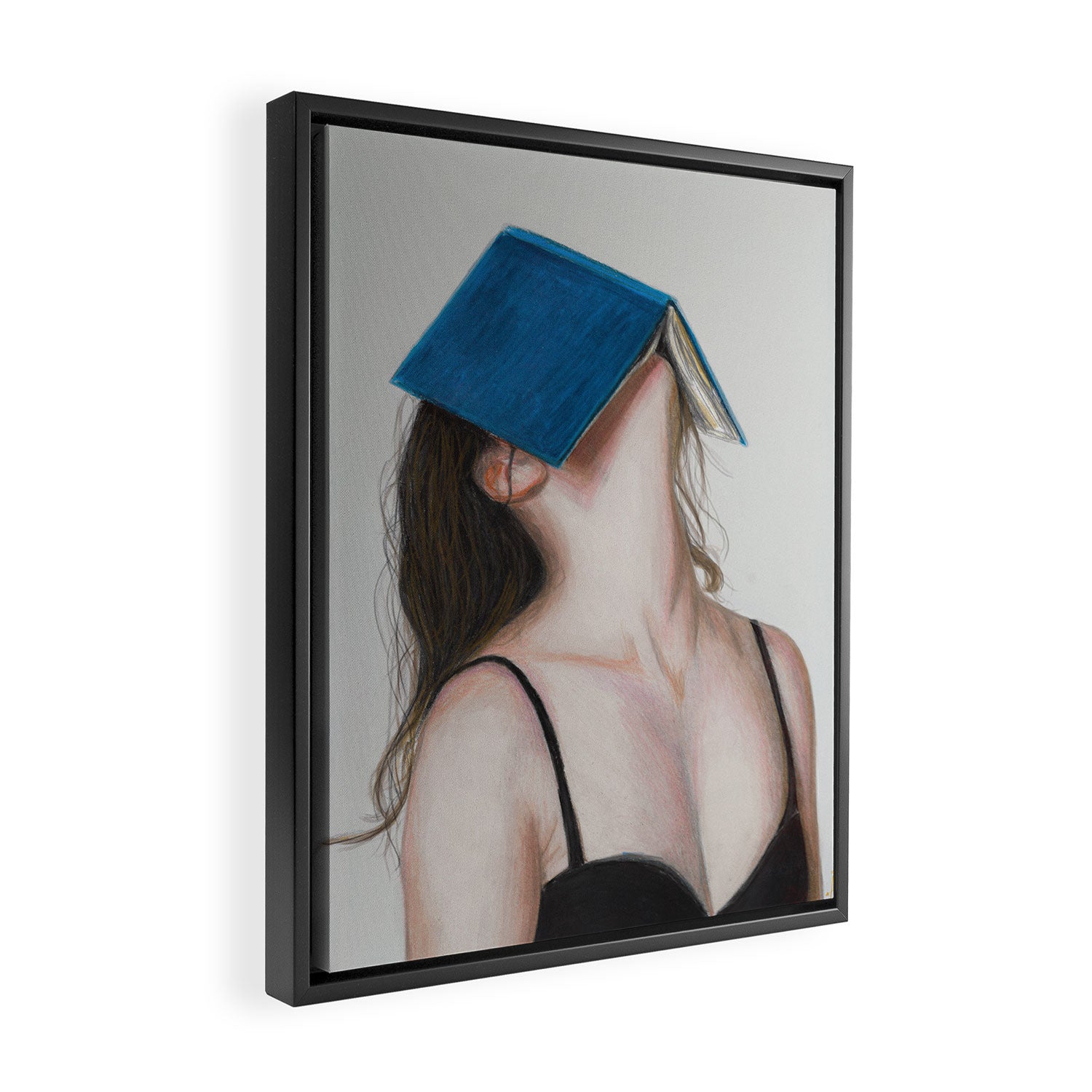 Books Framed Canvas Print Gallery Image 2