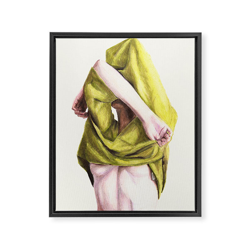 Unfeigned Framed Canvas Print