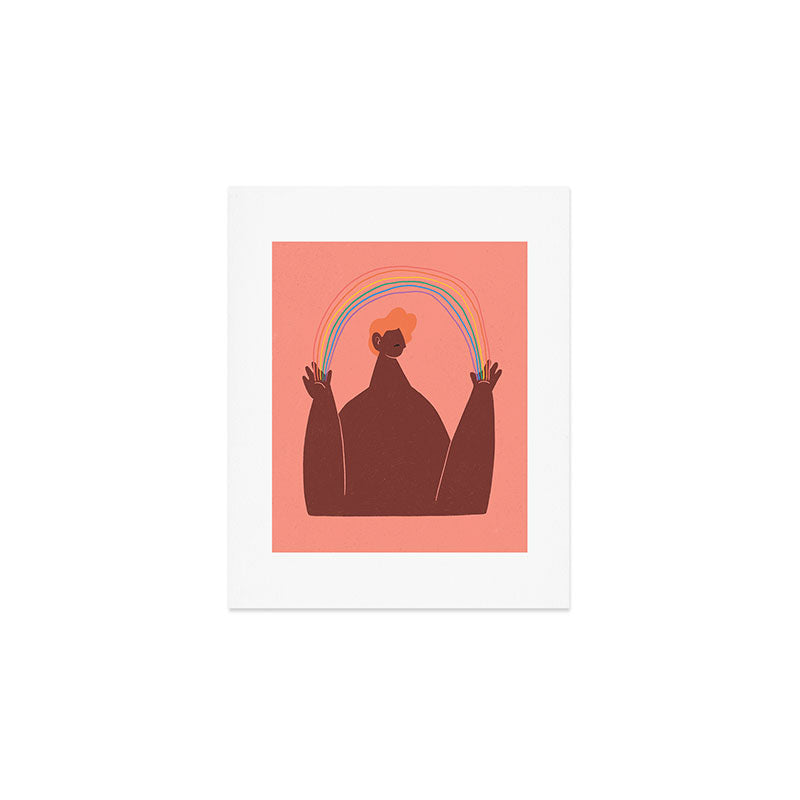 Rainbow Art Print Gallery Image 1