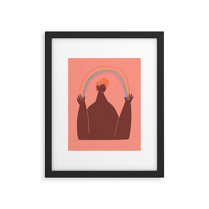 Rainbow Framed Art Print Gallery Image 4