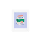 Peach Milk Art Print Gallery Image 1