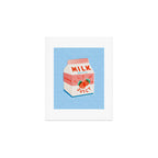 Strawberry Milk Art Print Gallery Image 1