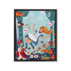 Alice in Wonderland Framed Canvas Print Gallery Image 6