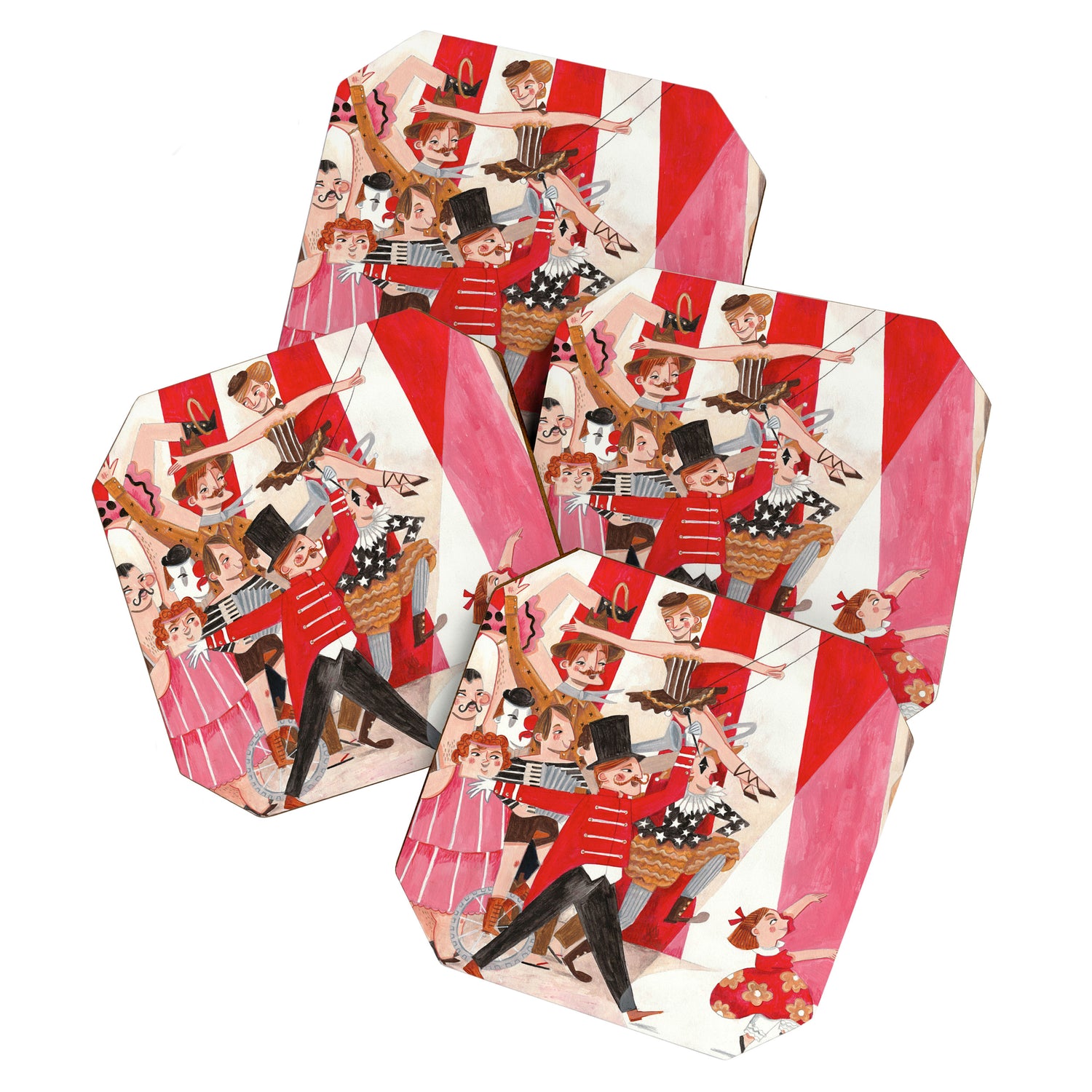 Circus in town Coaster Gallery Image 1