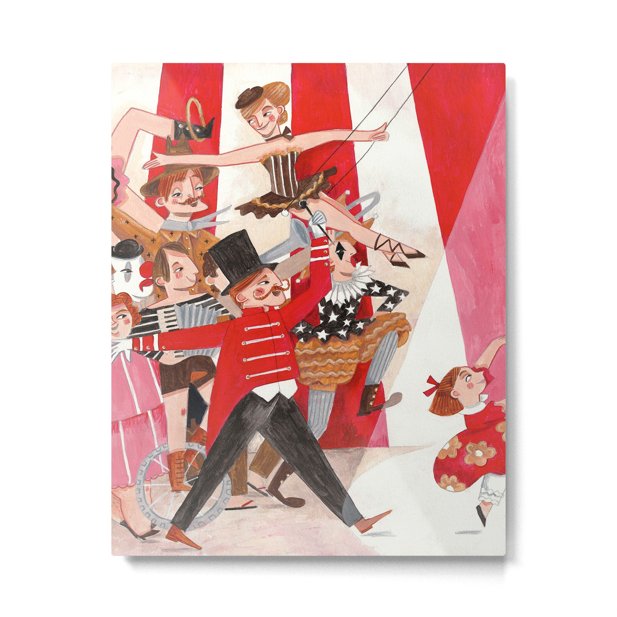 Circus in town Metal Print Gallery Image 4