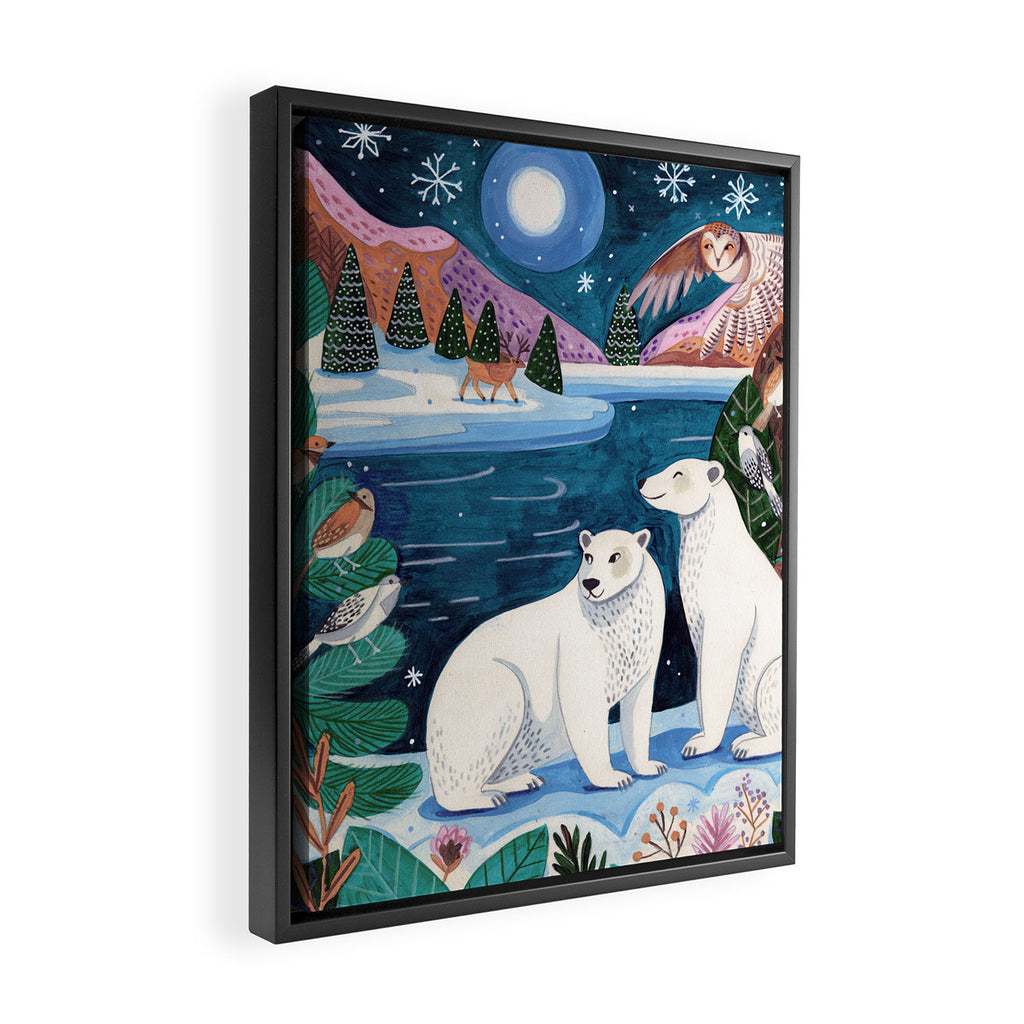 Creatures of the North Framed Canvas Print Gallery Image 2