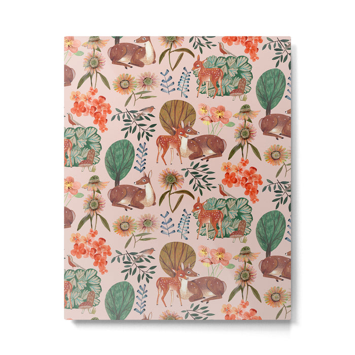 Deer pattern Metal Print Gallery Image 1