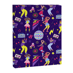 Disco people pattern Canvas Print Gallery Image 8