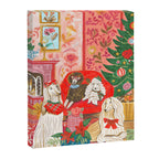 Dogs in cosy living room in bright colours Canvas Print Gallery Image 8
