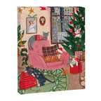Festive retro Christmas cats modern traditional holiday Canvas Print Gallery Image 6