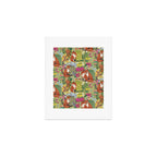fox pattern Art Print Gallery Image 1