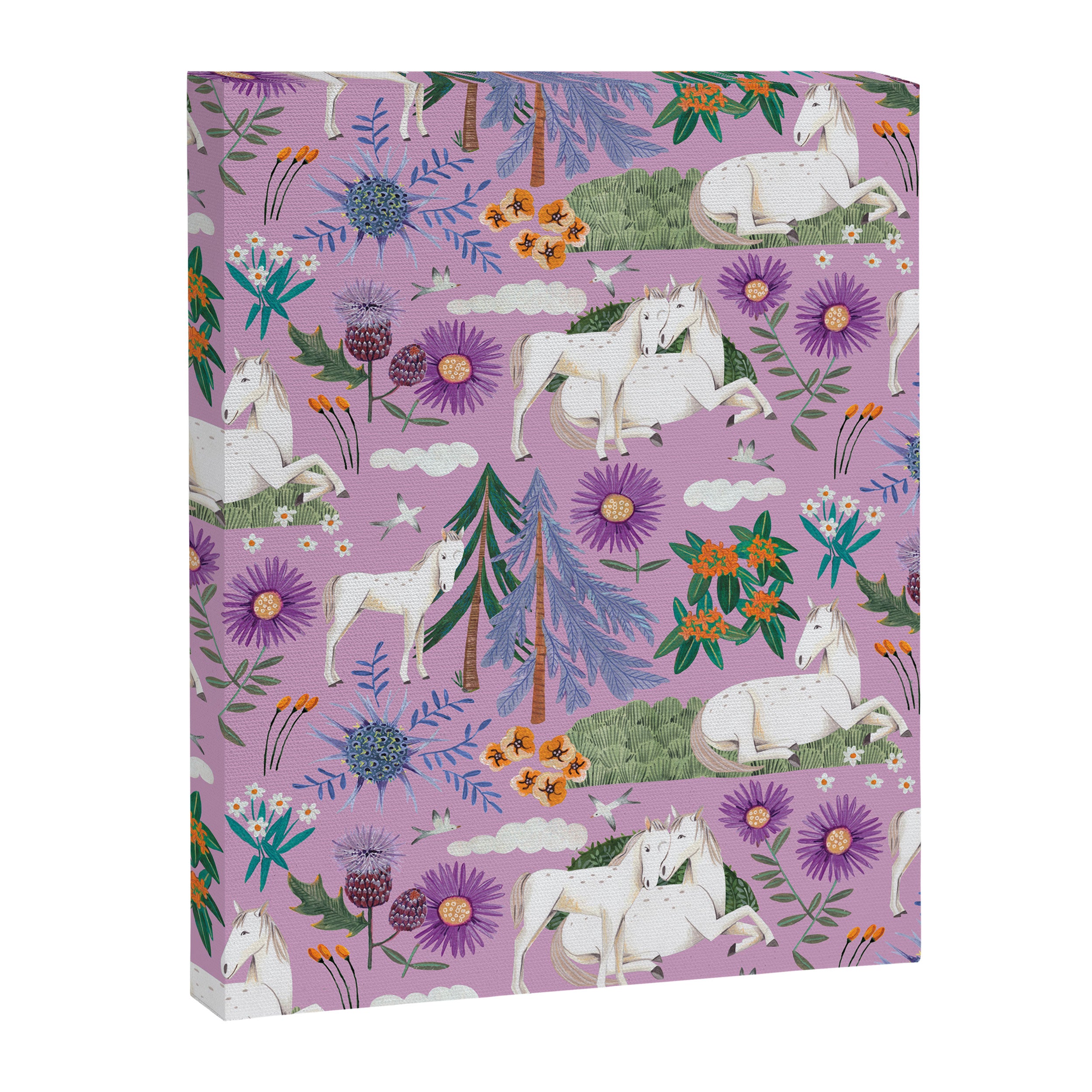 Horse pattern Canvas Print Gallery Image 8