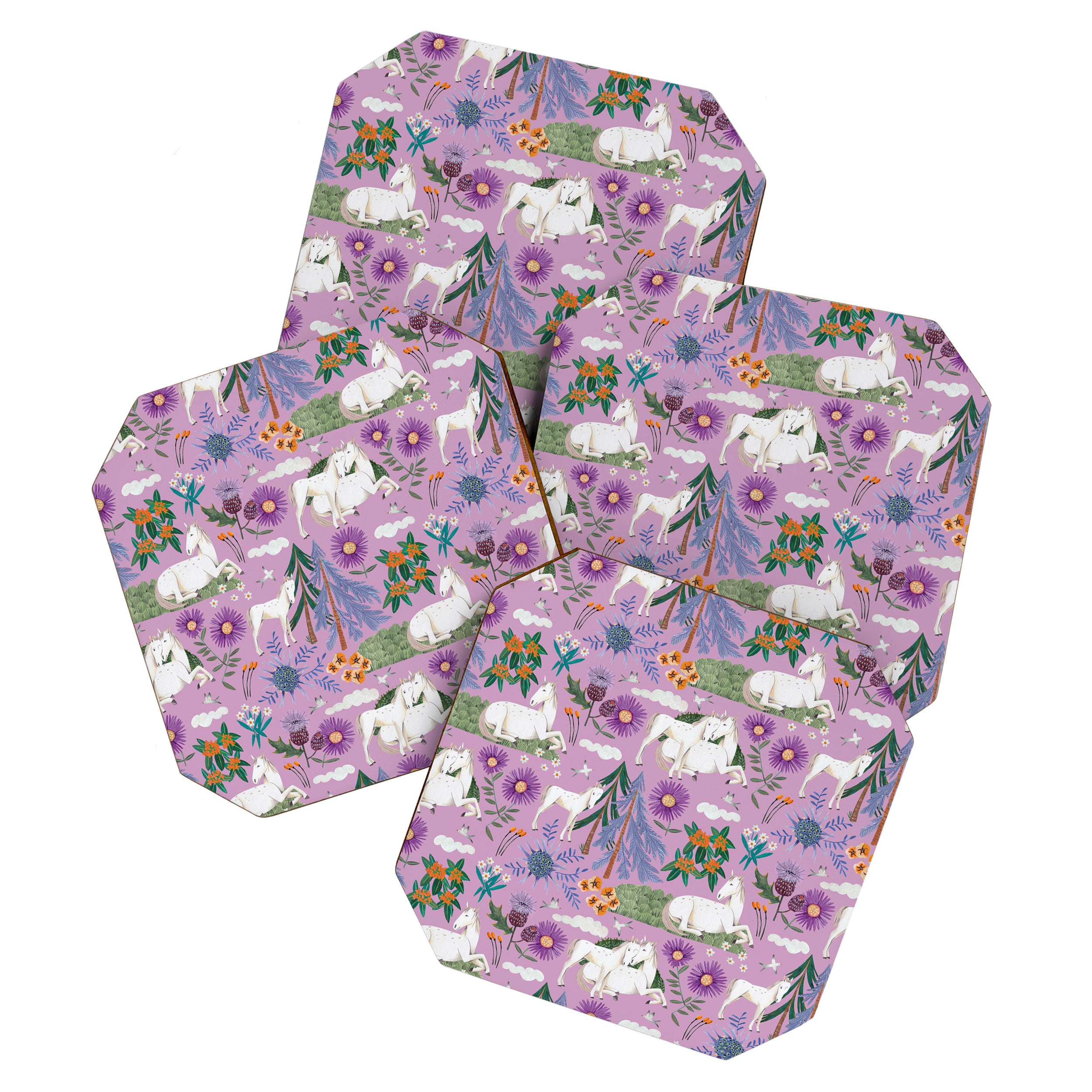 Horse pattern Coaster Gallery Image 1
