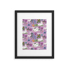 Horse pattern Framed Art Print Gallery Image 6