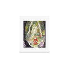 Kids Fairytale Folktale The forest of Lilacs  Art Print Gallery Image 1