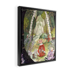 Kids Fairytale Folktale The forest of Lilacs  Framed Canvas Print Gallery Image 2