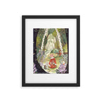 Kids Fairytale Folktale The forest of Lilacs  Framed Art Print Gallery Image 5